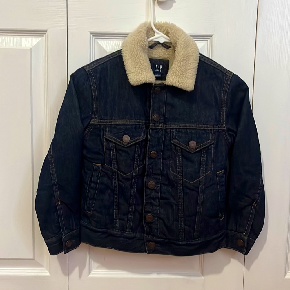 Boys lined denim jacket
